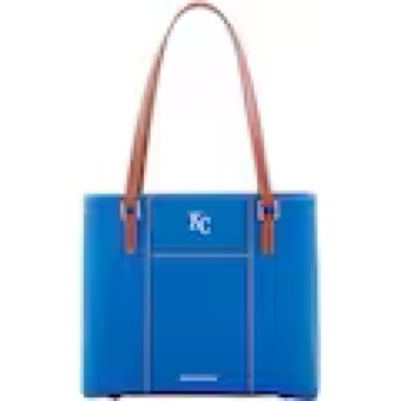 Dooney & Burke Kansas City Royals Small Lexington Tote - Picture 8 of 9